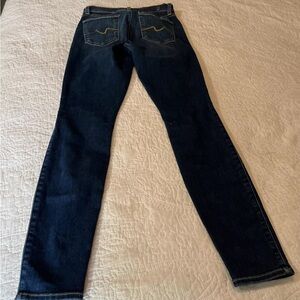 7 for all Mankind Denim Jeans Size 25 Skinny Gwenevere.